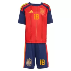 Spanje ZUBIMENDI 18 Tenue Kind Thuis WK 2026