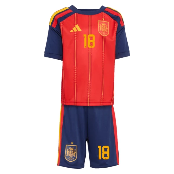 Spanje ZUBIMENDI 18 Tenue Kind Thuis WK 2026