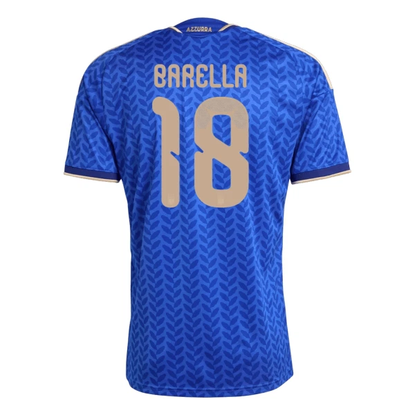 Italië Barella 18 Shirt Heren Thuis WK 2026