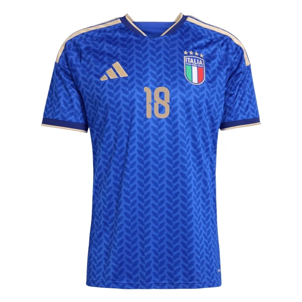 Italië Barella 18 Tenue Kind Thuis WK 2026
