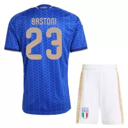 Italië Bastoni 23 Tenue Kind Thuis WK 2026