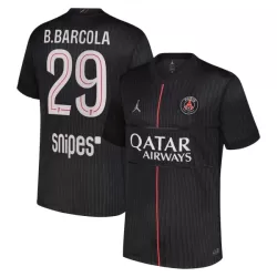 Paris Saint-Germain B. Barcola 29 Shirt Heren Vierde Jordan 2025/26
