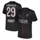 Paris Saint-Germain B. Barcola 29 Shirt Heren Vierde Jordan 2025/26