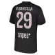 Paris Saint-Germain B. Barcola 29 Shirt Heren Vierde Jordan 2025/26