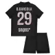 Paris Saint-Germain B. Barcola 29 Tenue Kind Vierde Jordan 2025/26