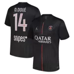 Paris Saint-Germain D. Doue 14 Shirt Heren Vierde Jordan 2025/26