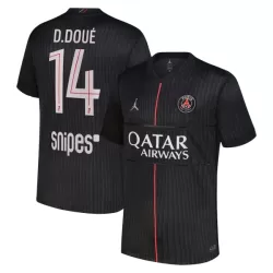 Paris Saint-Germain D. Doue 14 Shirt Heren Vierde Jordan 2025/26