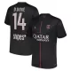 Paris Saint-Germain D. Doue 14 Shirt Heren Vierde Jordan 2025/26