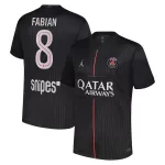 Paris Saint-Germain Fabian 8 Shirt Heren Vierde Jordan 2025/26