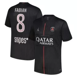 Paris Saint-Germain Fabian 8 Shirt Heren Vierde Jordan 2025/26