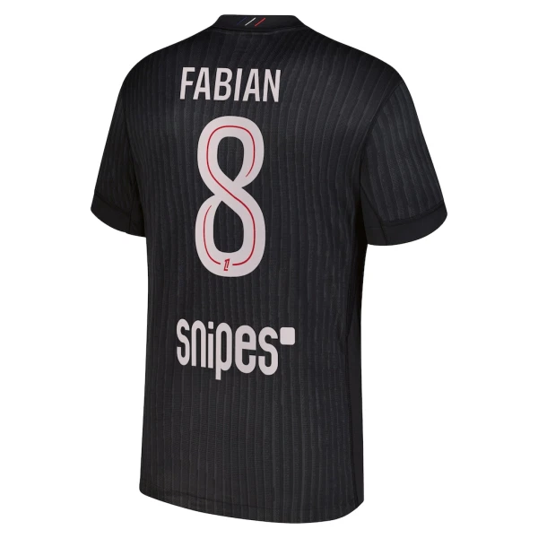 Paris Saint-Germain Fabian 8 Shirt Heren Vierde Jordan 2025/26