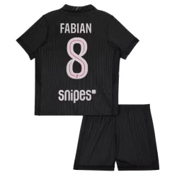 Paris Saint-Germain Fabian 8 Tenue Kind Vierde Jordan 2025/26