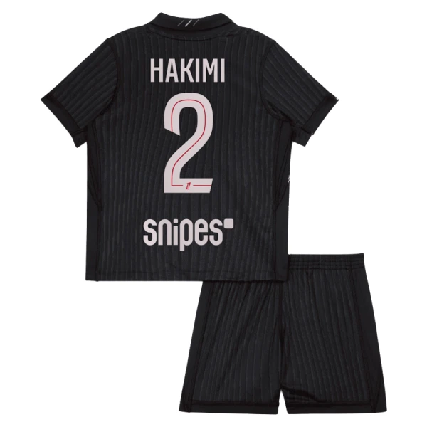 Paris Saint-Germain Hakimi 2 Tenue Kind Vierde Jordan 2025/26