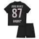 Paris Saint-Germain Joao Neves 87 Tenue Kind Vierde Jordan 2025/26