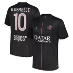 Paris Saint-Germain O. Dembele 10 Shirt Heren Vierde Jordan 2025/26