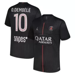 Paris Saint-Germain O. Dembele 10 Shirt Heren Vierde Jordan 2025/26