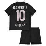 Paris Saint-Germain O. Dembele 10 Tenue Kind Vierde Jordan 2025/26