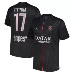 Paris Saint-Germain Vitinha 17 Shirt Heren Vierde Jordan 2025/26