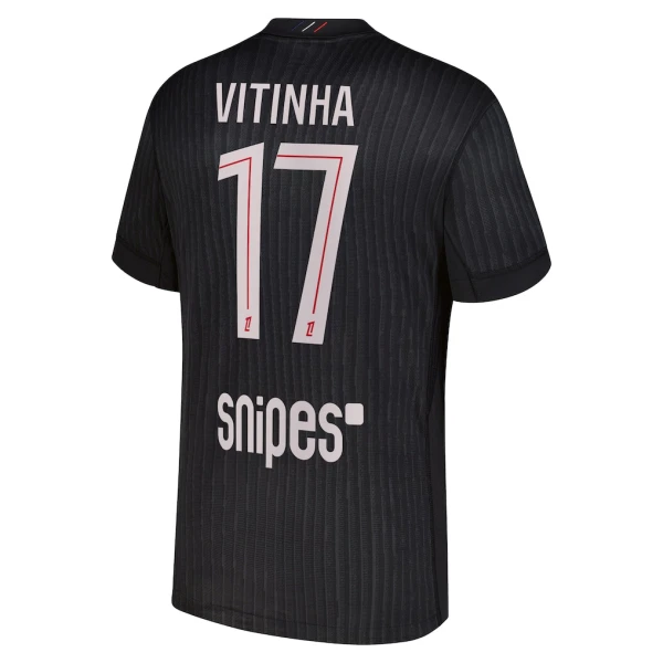 Paris Saint-Germain Vitinha 17 Shirt Heren Vierde Jordan 2025/26