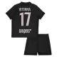 Paris Saint-Germain Vitinha 17 Tenue Kind Vierde Jordan 2025/26