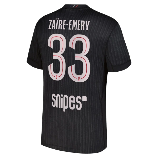 Paris Saint-Germain Zaire-Emery 33 Shirt Heren Vierde Jordan 2025/26