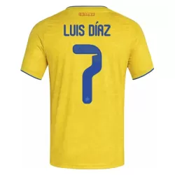 Colombia Luis Díaz 7 Shirt Heren Thuis WK 2026