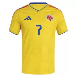 Colombia Luis Díaz 7 Shirt Heren Thuis WK 2026