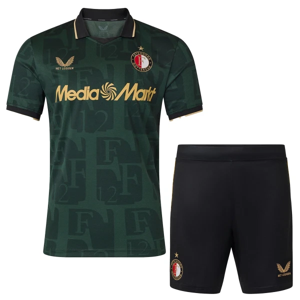Feyenoord Rotterdam Tenue Kind Vierde 2025/26