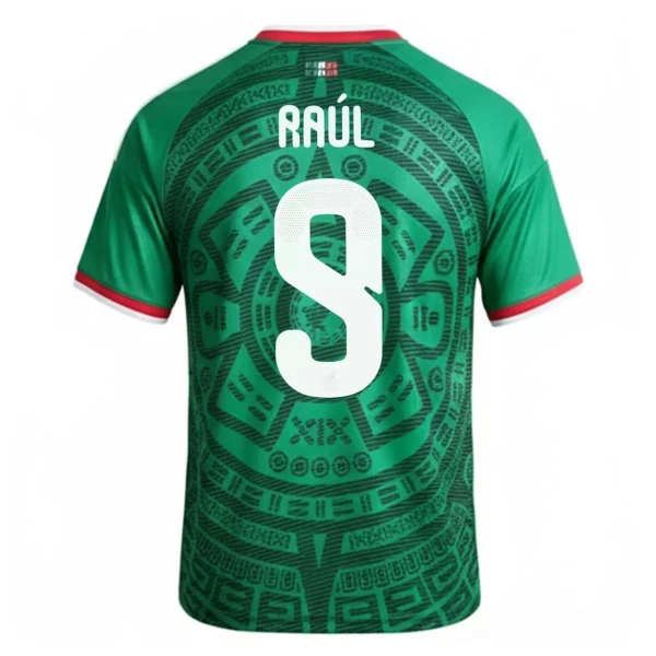 Mexico Raul 9 Shirt Heren Thuis WK 2026