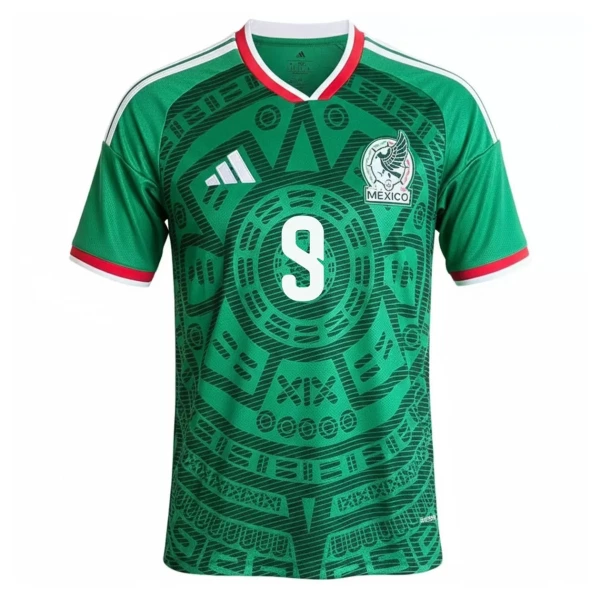 Mexico Raul 9 Shirt Heren Thuis WK 2026