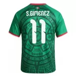 Mexico S.Gimenez 11 Shirt Heren Thuis WK 2026