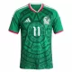 Mexico S.Gimenez 11 Shirt Heren Thuis WK 2026