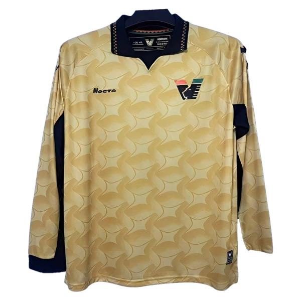 Venezia Gold Version Keeper Shirt Heren 2025/26 Lange Mouw