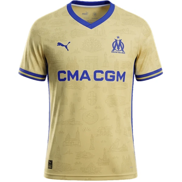 Olympique Marseille Tenue Kind Vierde 2025/26