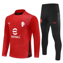 AC Milan Trainingssweaterset Heren 2025/26 Kwartrits Rode
