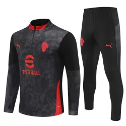 AC Milan Trainingssweaterset Heren 2025/26 Kwartrits Zwarte