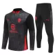 AC Milan Trainingssweaterset Heren 2025/26 Kwartrits Zwarte