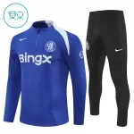 Chelsea Trainingssweaterset Kind 2025/26 Kwartrits Blauwe