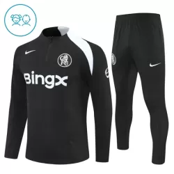 Chelsea Trainingssweaterset Kind 2025/26 Kwartrits Zwarte