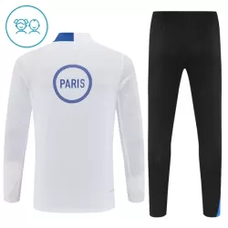 Paris Saint-Germain Trainingssweaterset Kind 2025/26 Kwartrits Witte