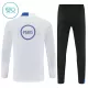 Paris Saint-Germain Trainingssweaterset Kind 2025/26 Kwartrits Witte