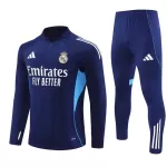 Real Madrid Trainingssweaterset Heren 2025/26 Kwartrits Grijze