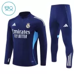 Real Madrid Trainingssweaterset Kind 2025/26 Kwartrits Grijze