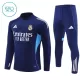Real Madrid Trainingssweaterset Kind 2025/26 Kwartrits Grijze