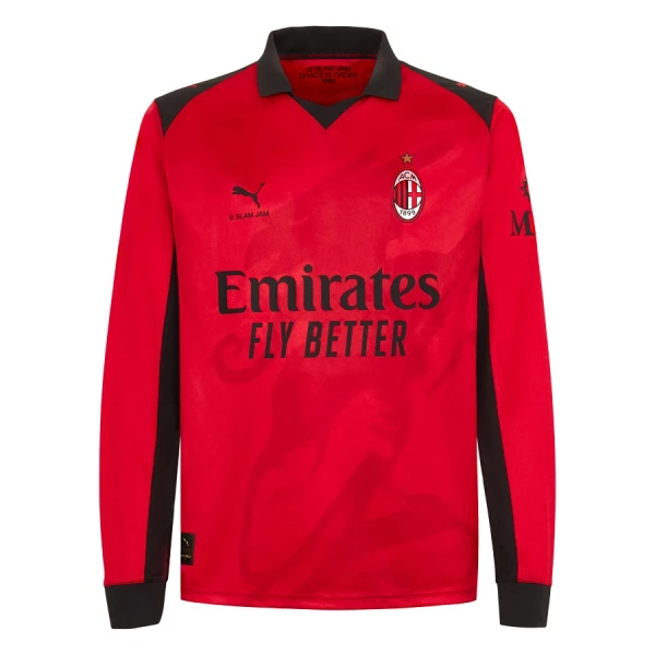 AC Milan Shirt Heren Vierde 2025/26 Lange Mouw