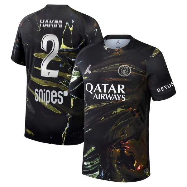 Paris Saint-Germain Hakimi 2 Night Shirt Heren 2025/26
