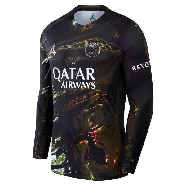 Paris Saint-Germain Hakimi 2 Night Shirt Heren 2025/26 Lange Mouw