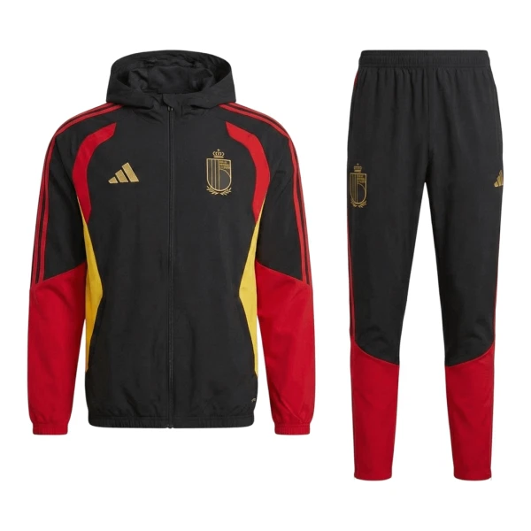 België Trainingsjacks met Capuchon Heren 2026/27 Zwarte