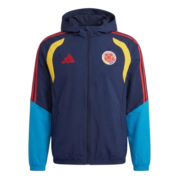 Colombia Trainingsjacks met Capuchon Heren 2026/27 Grijze