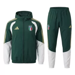 Italië Trainingsjacks met Capuchon Heren 2026/27 Groene